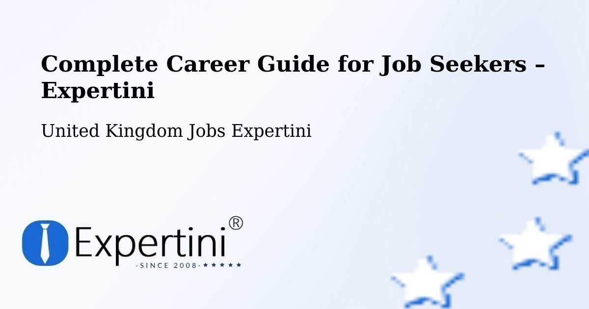 Career Guide for Job Seekers – Holmes Chapel - Holmes Chapel, United Kingdom Jobs Expertini